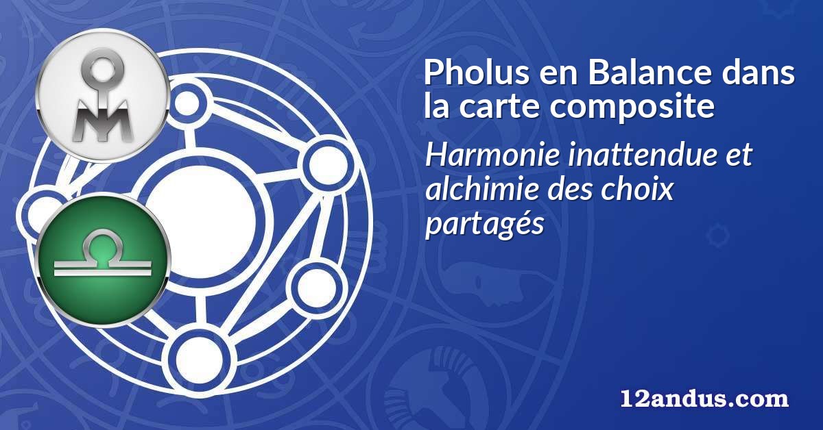 Pholus en Balance dans la carte composite