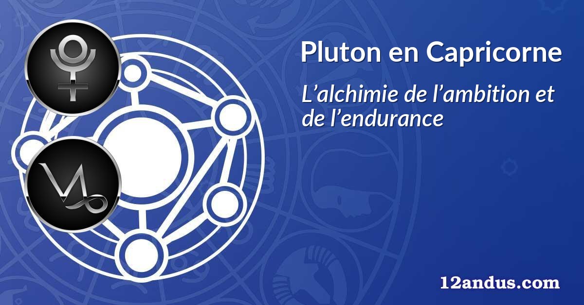 Pluton en Capricorne
