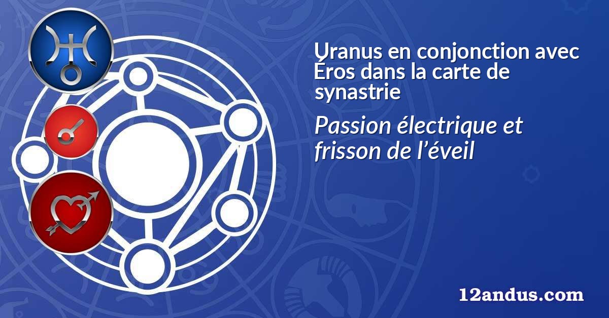 Uranus en conjonction avec Éros dans la carte de synastrie