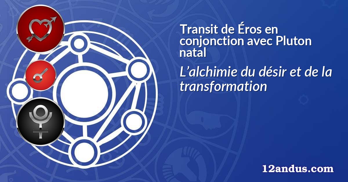 Transit de Éros en conjonction avec Pluton natal