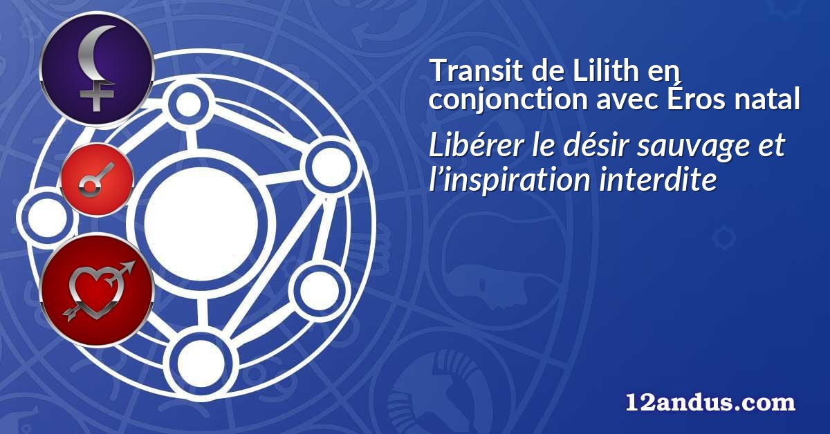 Transit de Lilith en conjonction avec Éros natal