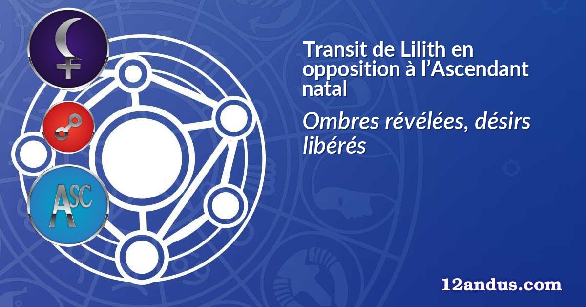 Transit de Lilith en opposition à l’Ascendant natal