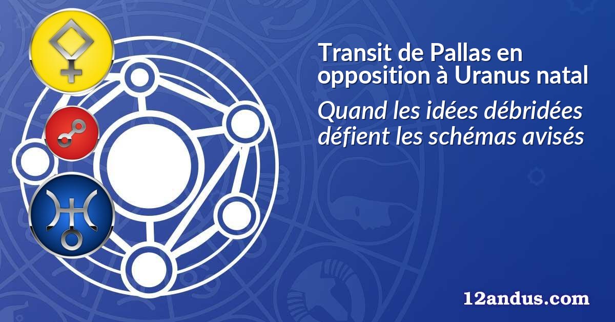 Transit de Pallas en opposition à Uranus natal