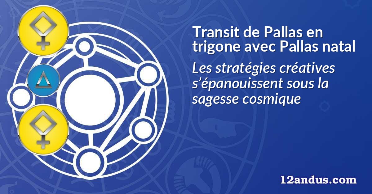 Transit de Pallas en trigone avec Pallas natal