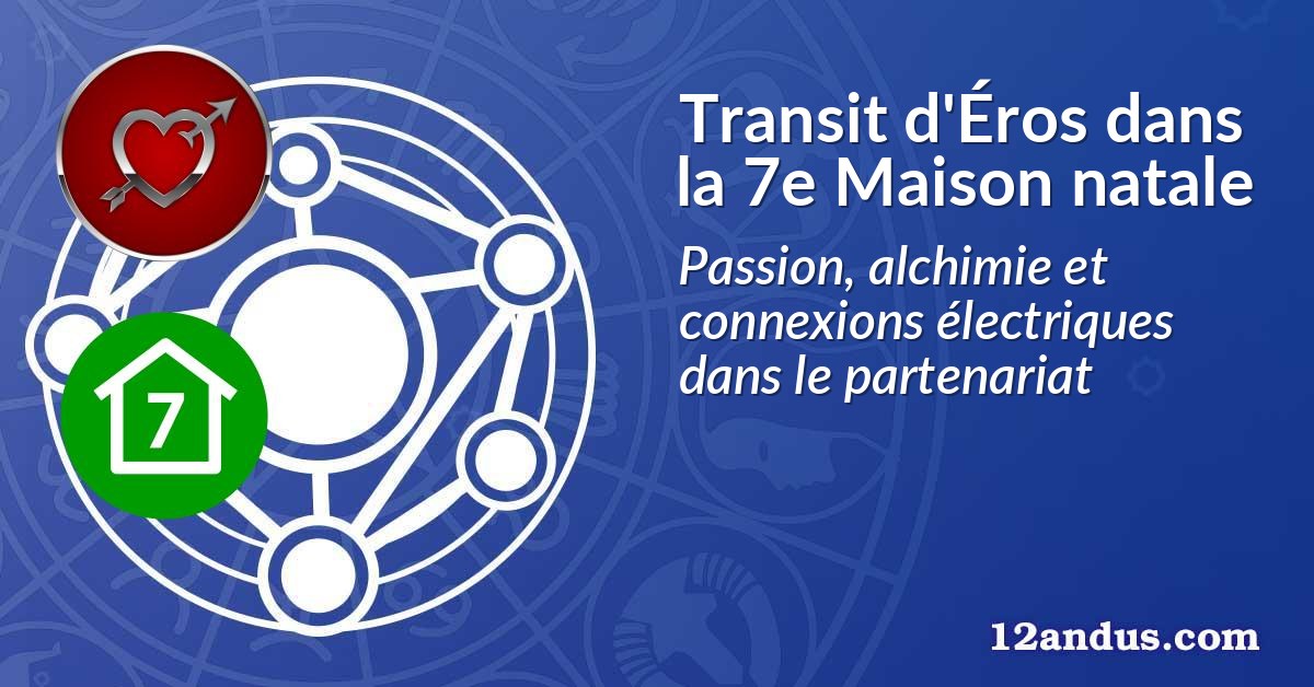 Transit d'Éros dans la 7e Maison natale