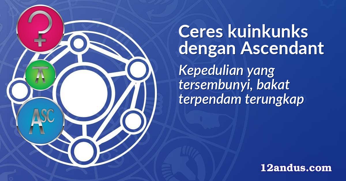 Ceres kuinkunks dengan Ascendant