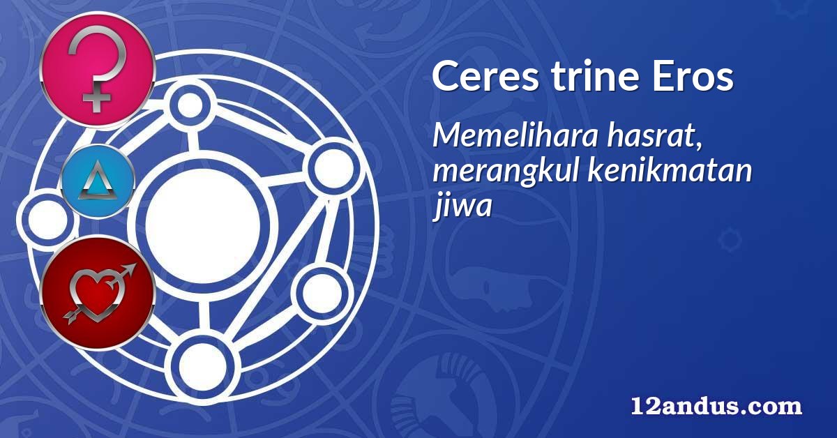 Ceres trine Eros