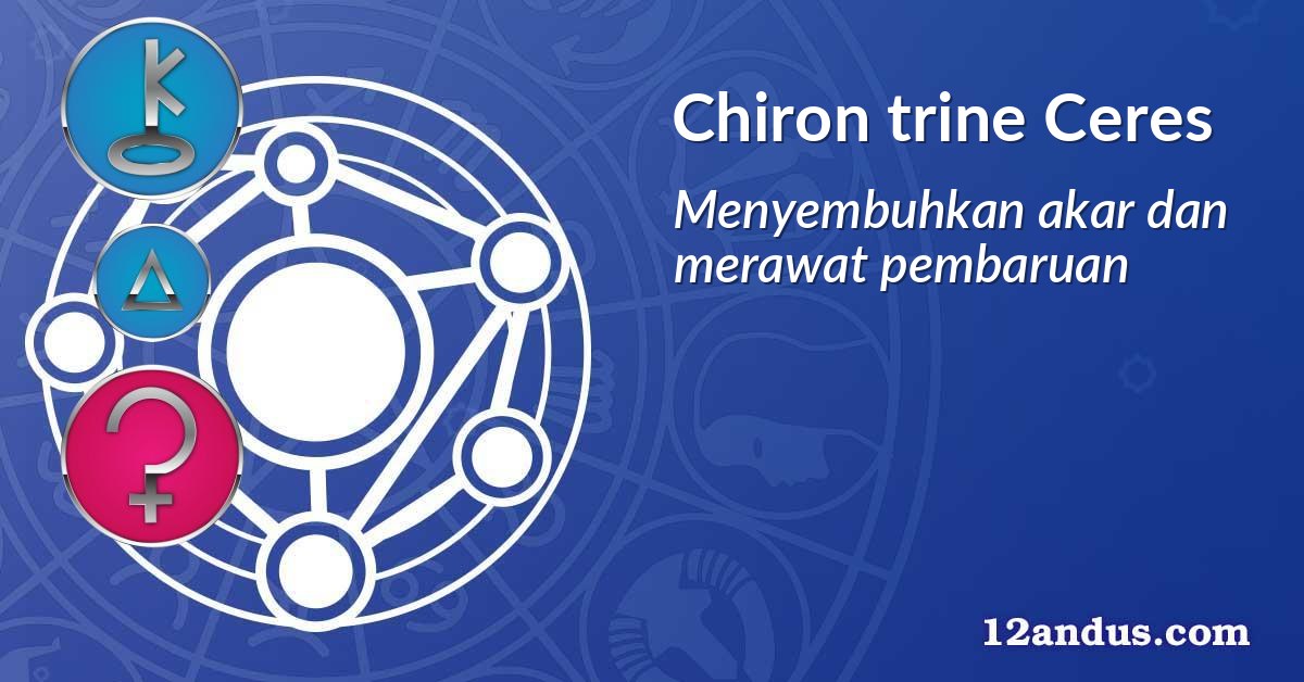 Chiron trine Ceres