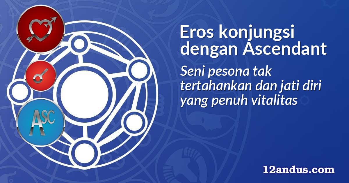Eros konjungsi dengan Ascendant