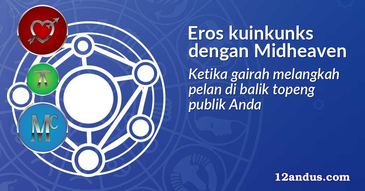 Eros kuinkunks dengan Midheaven
