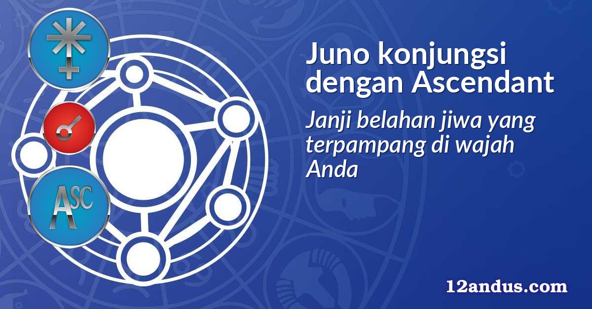 Juno konjungsi dengan Ascendant