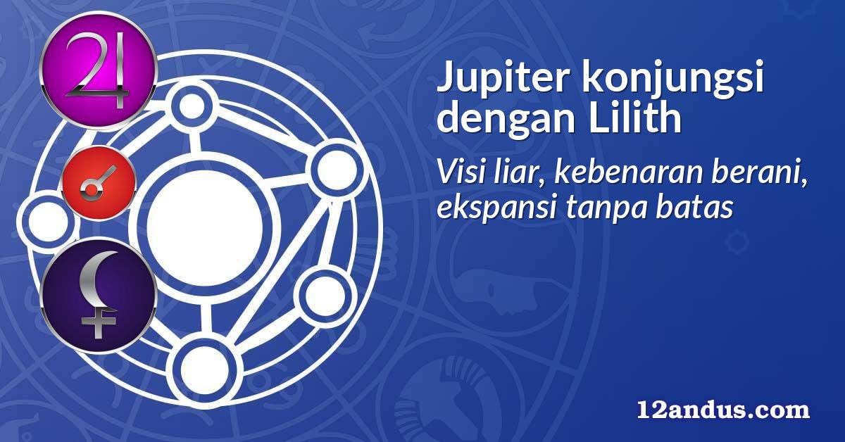 Jupiter konjungsi dengan Lilith
