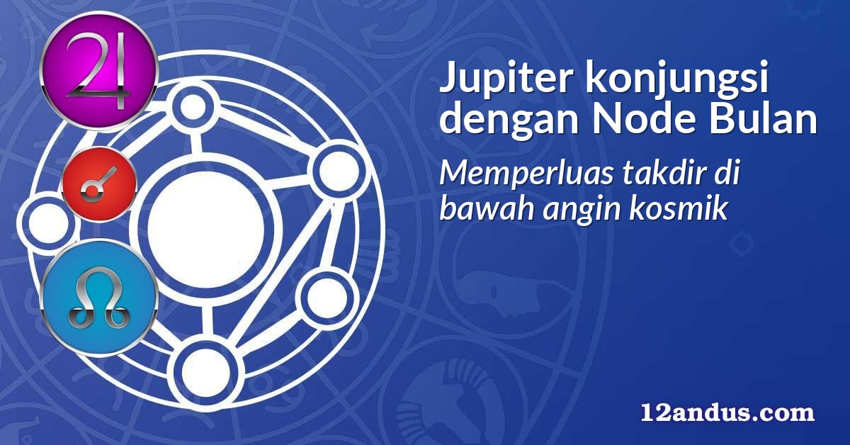 Jupiter konjungsi dengan Node Bulan