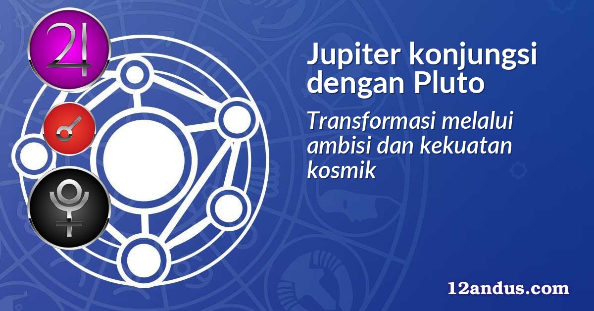 Jupiter konjungsi dengan Pluto