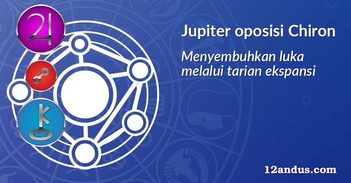 Jupiter oposisi Chiron