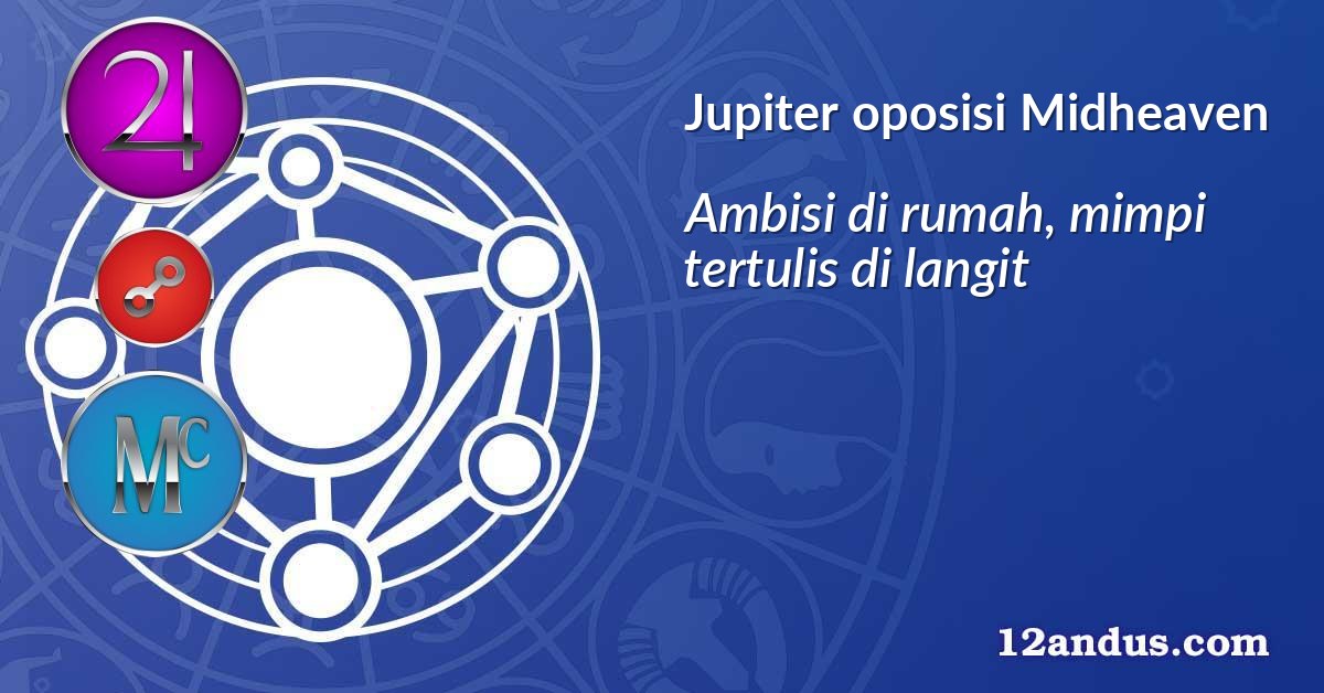 Jupiter oposisi Midheaven