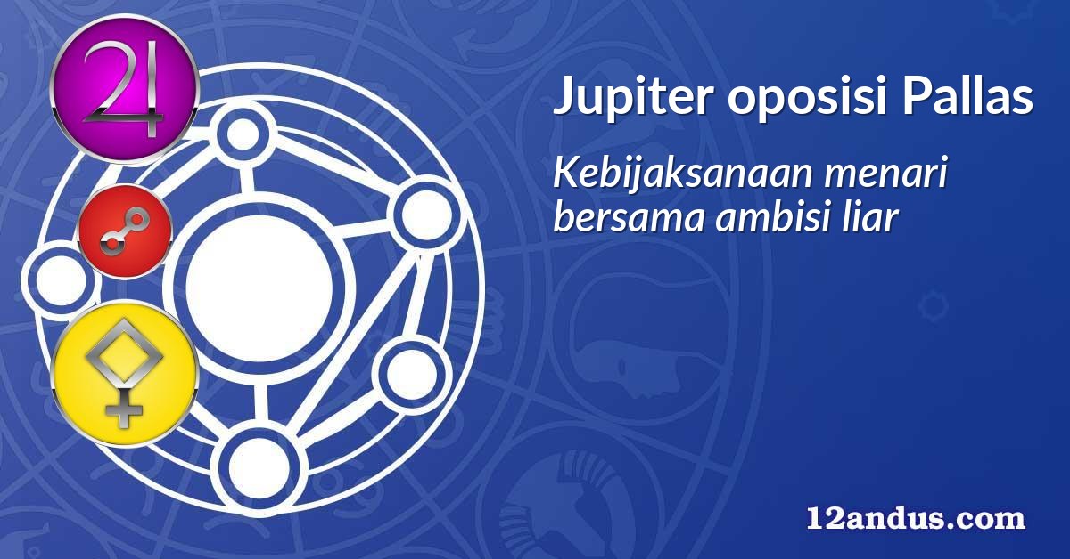 Jupiter oposisi Pallas