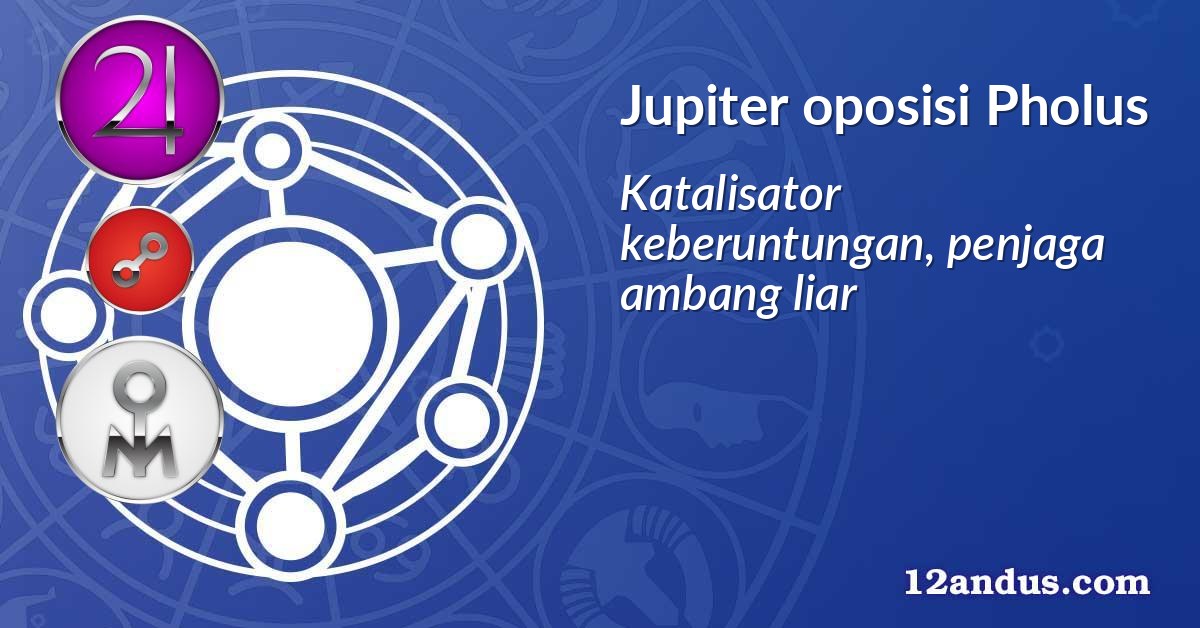 Jupiter oposisi Pholus