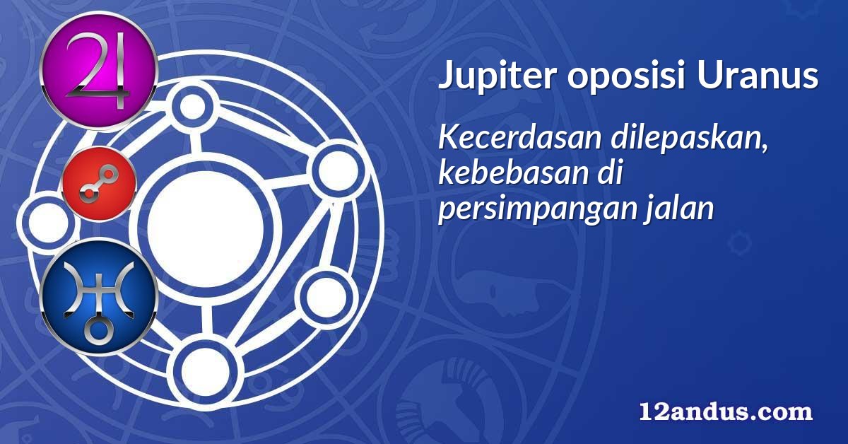 Jupiter oposisi Uranus