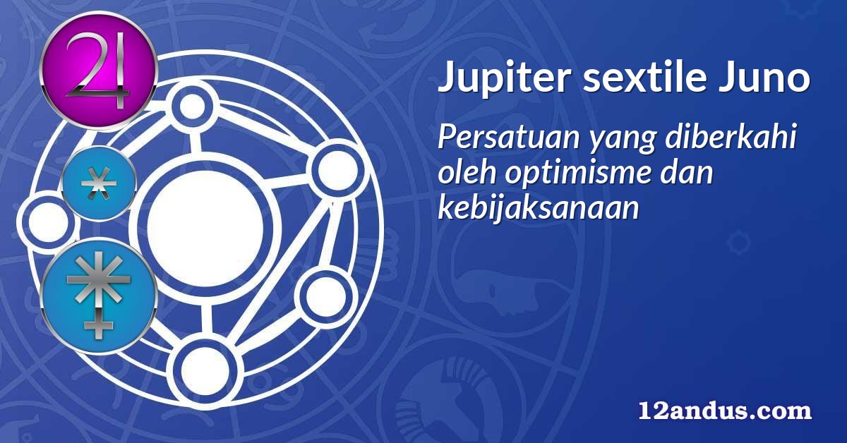Jupiter sextile Juno