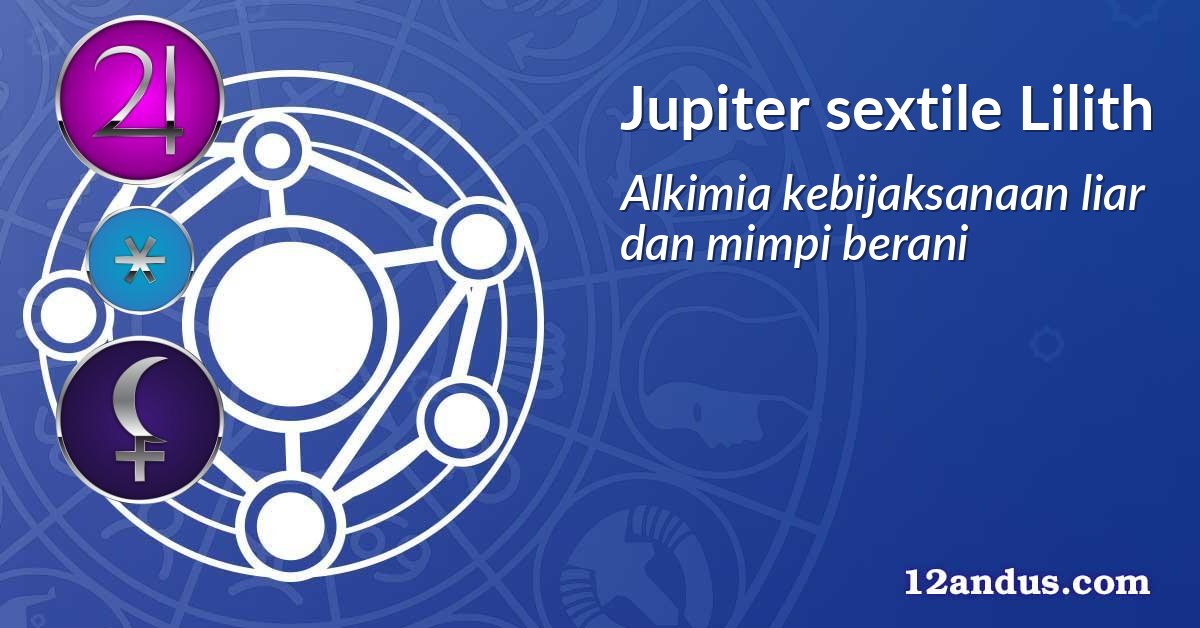 Jupiter sextile Lilith