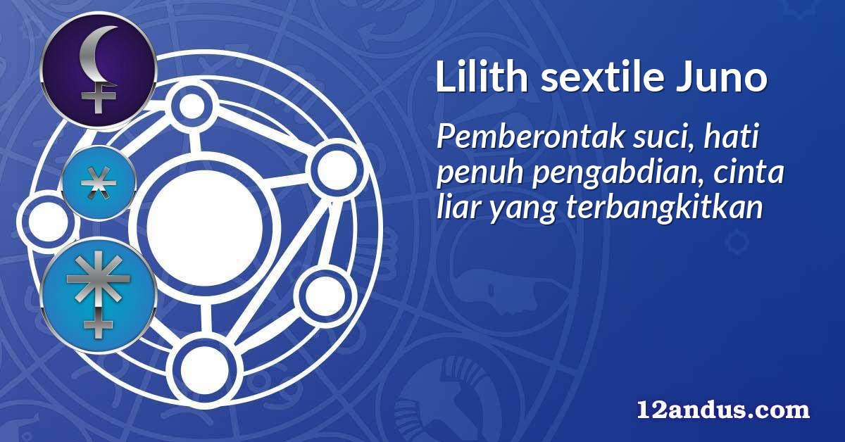 Lilith sextile Juno