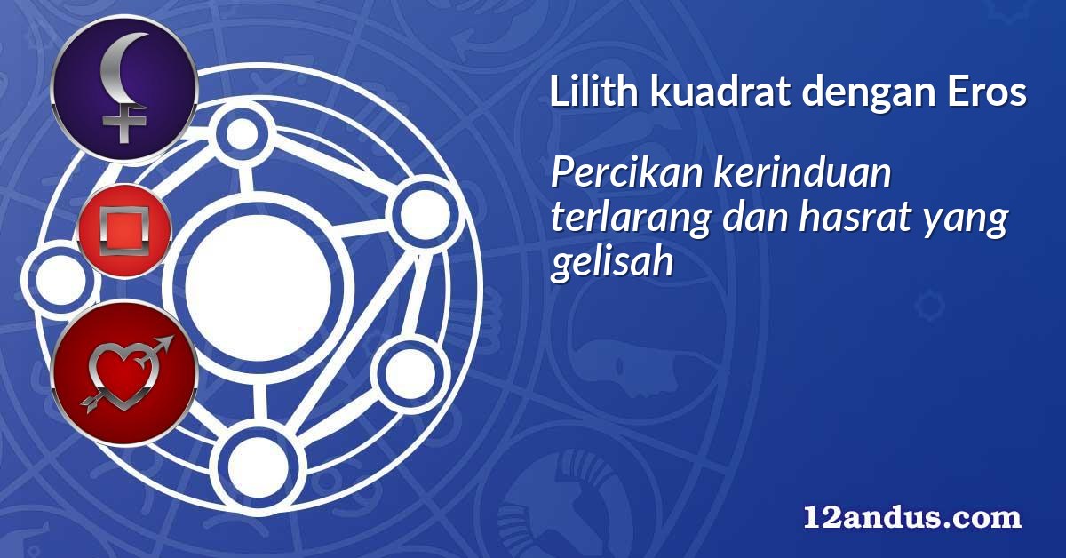 Lilith kuadrat dengan Eros