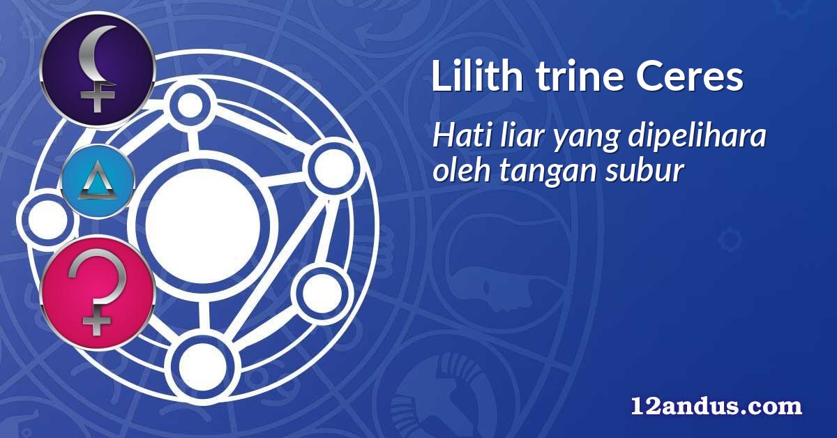 Lilith trine Ceres