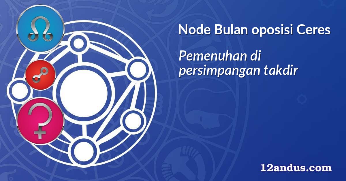 Node Bulan oposisi Ceres