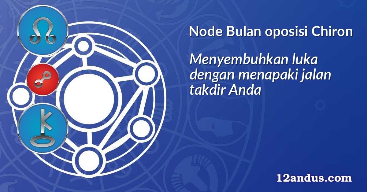 Node Bulan oposisi Chiron