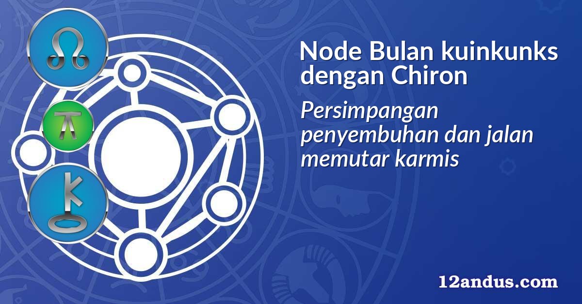 Node Bulan kuinkunks dengan Chiron