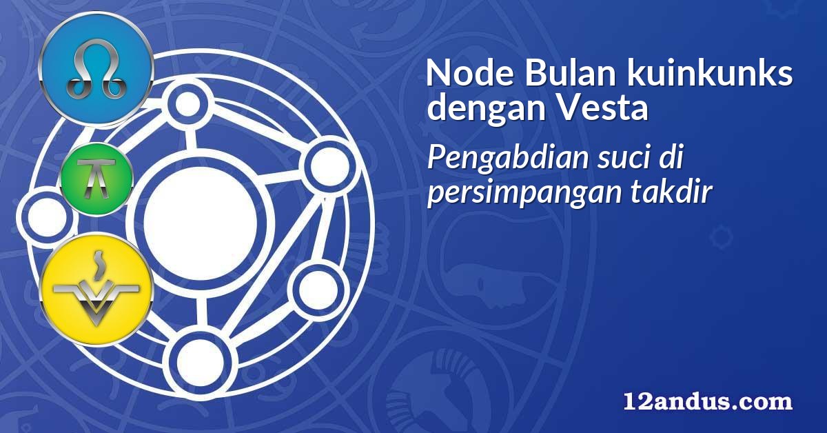 Node Bulan kuinkunks dengan Vesta