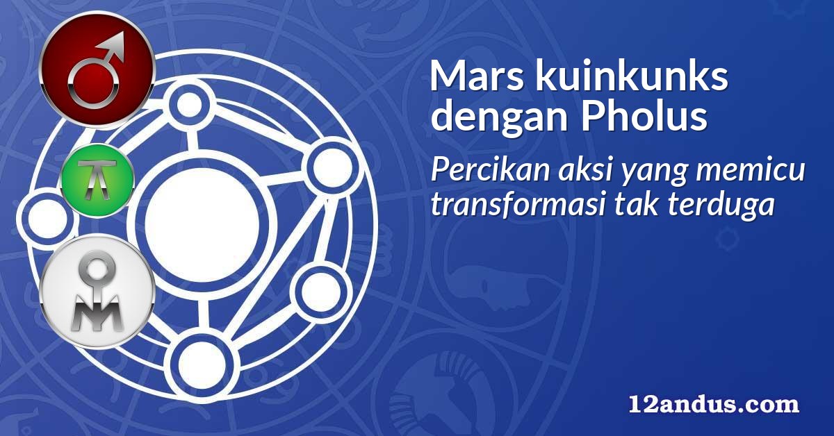 Mars kuinkunks dengan Pholus