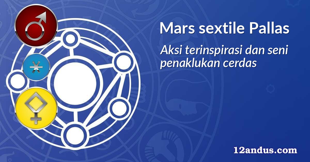 Mars sextile Pallas