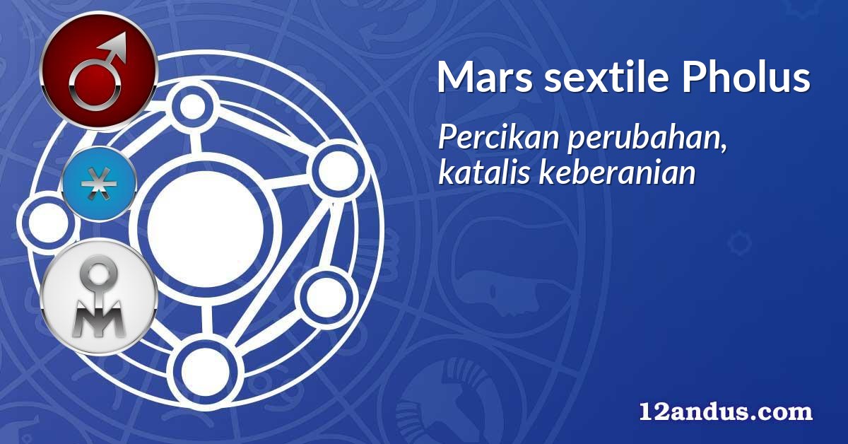 Mars sextile Pholus