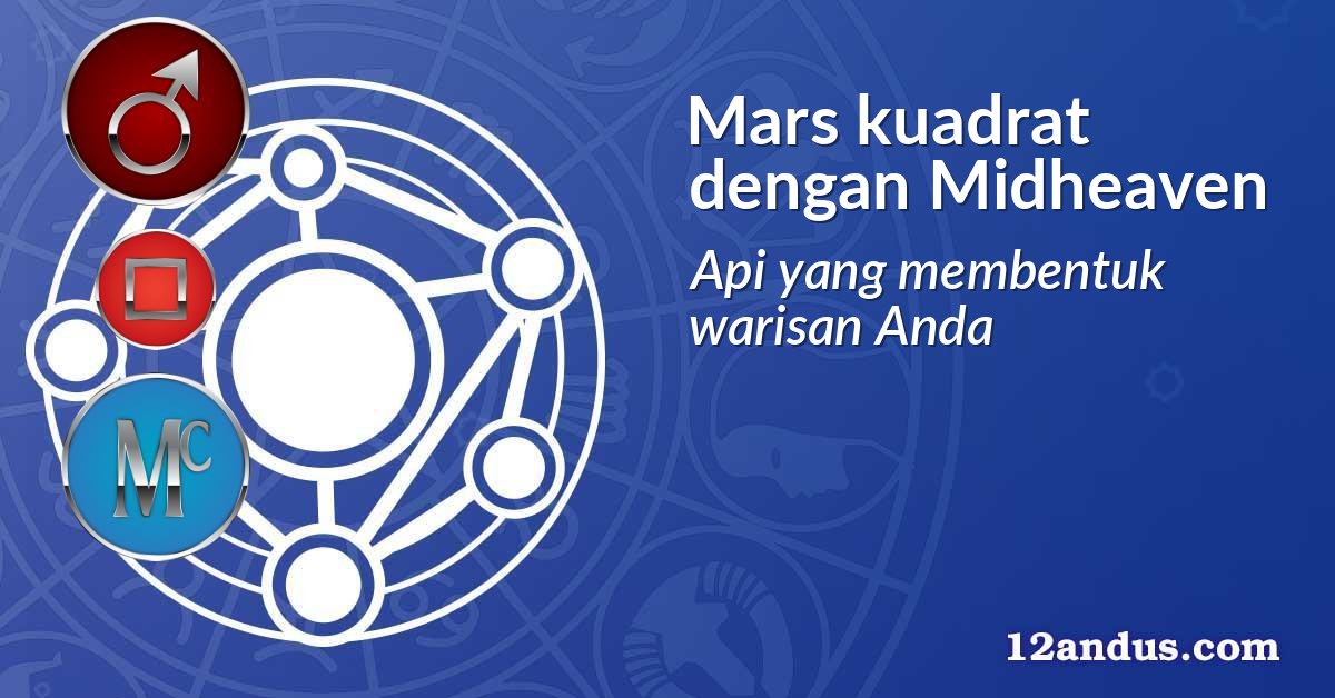Mars kuadrat dengan Midheaven