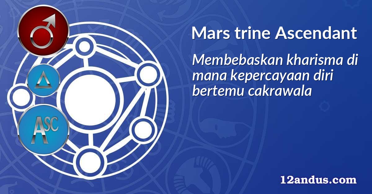 Mars trine Ascendant