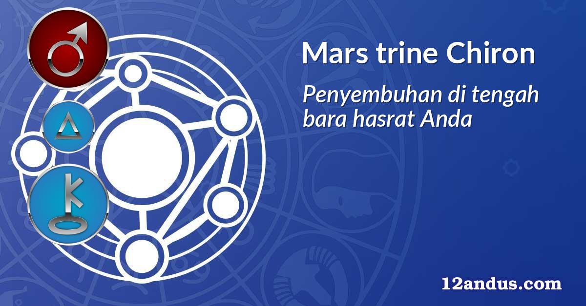 Mars trine Chiron