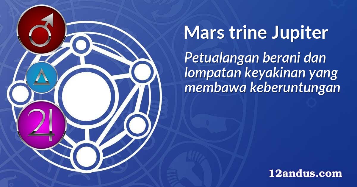 Mars trine Jupiter