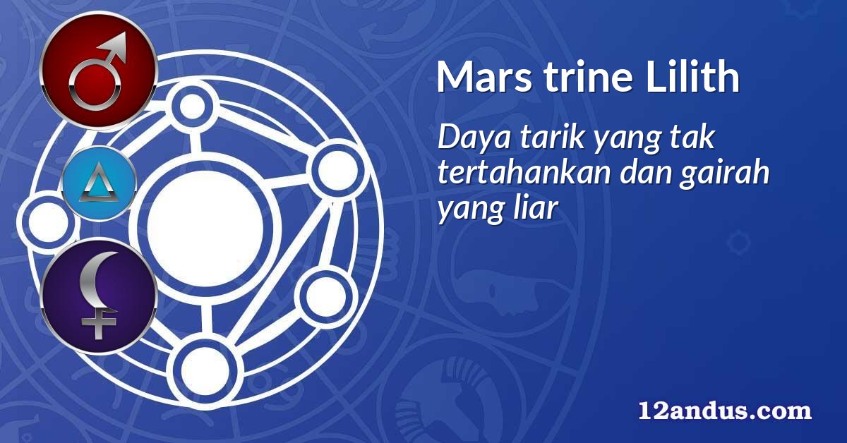 Mars trine Lilith