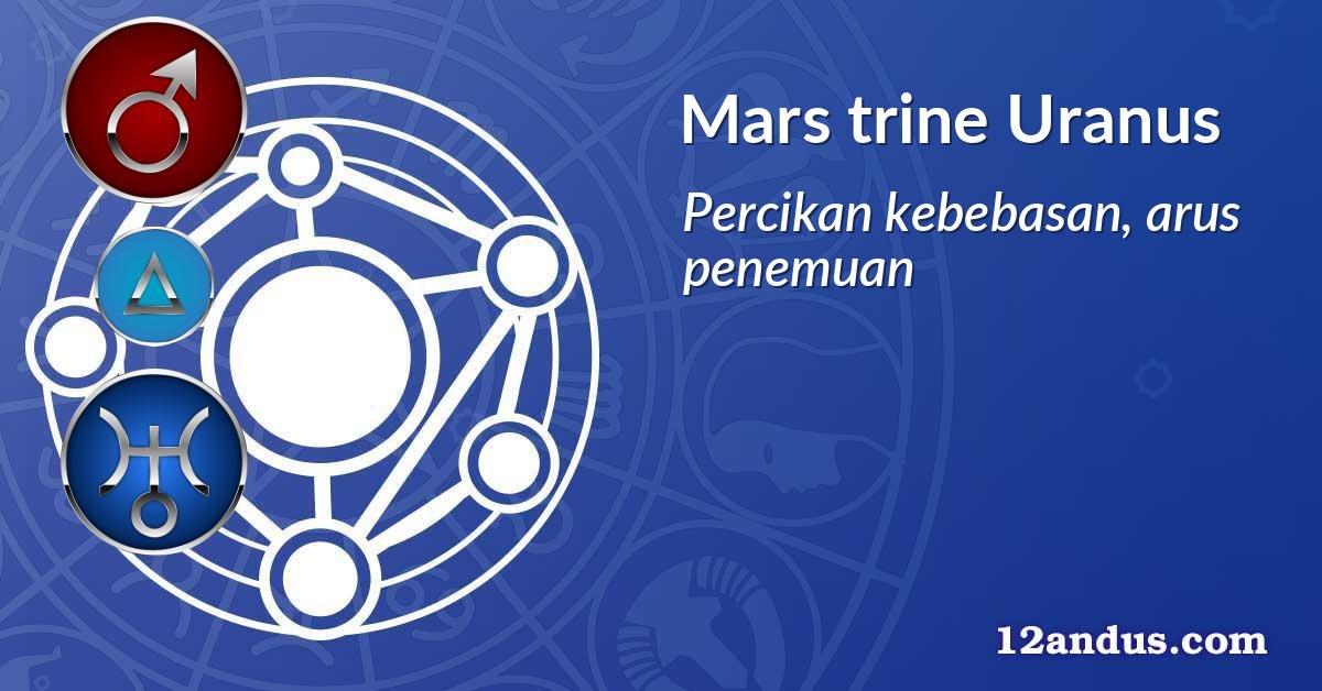 Mars trine Uranus