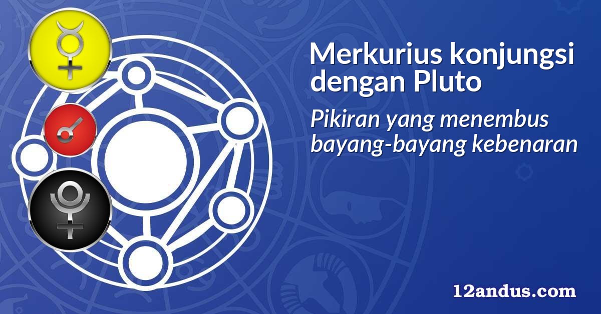 Merkurius konjungsi dengan Pluto