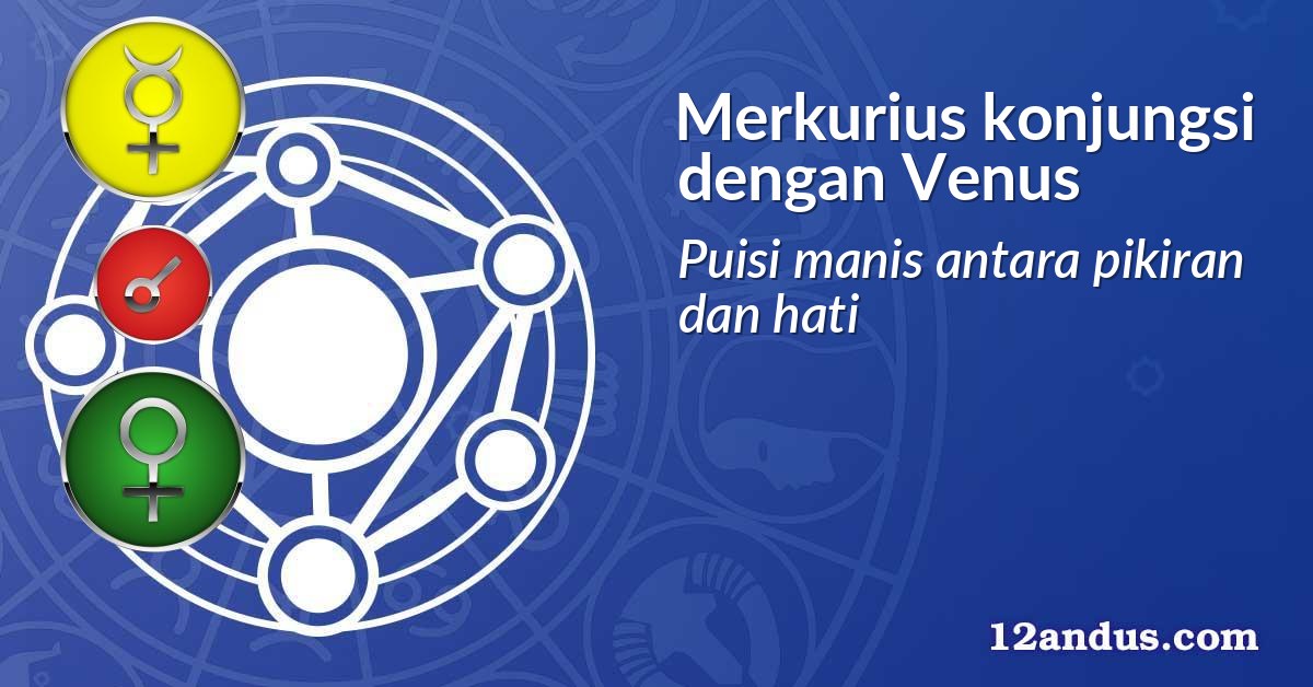 Merkurius konjungsi dengan Venus