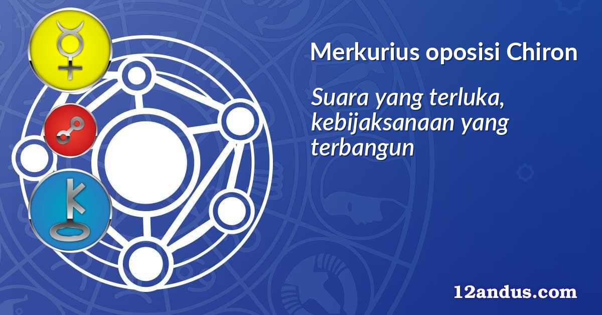 Merkurius oposisi Chiron