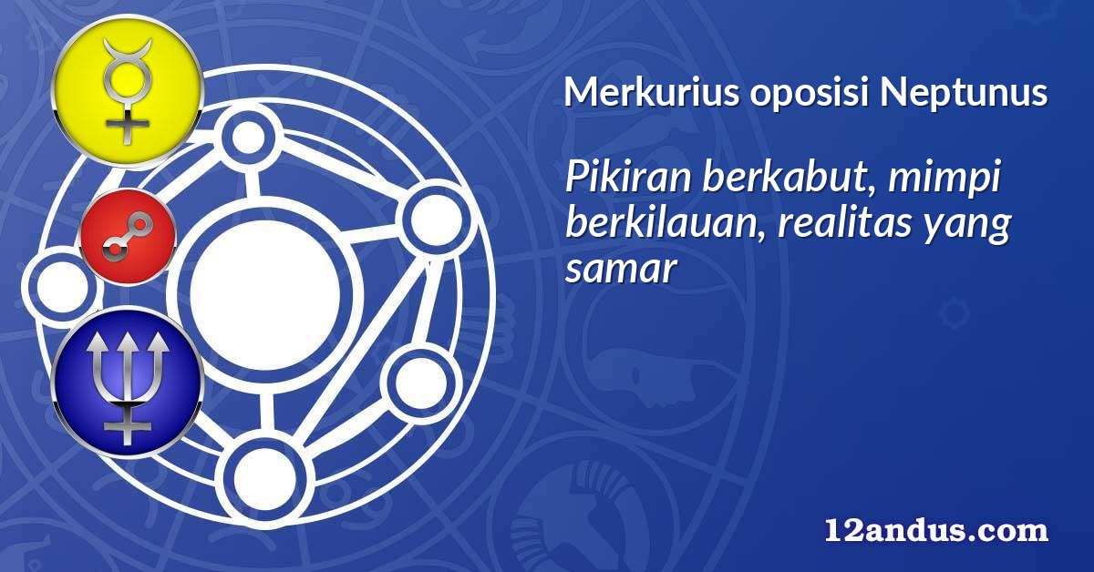 Merkurius oposisi Neptunus