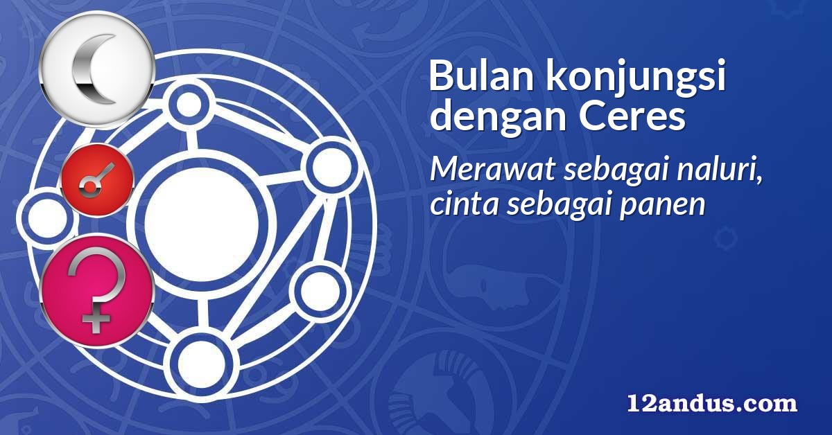 Bulan konjungsi dengan Ceres