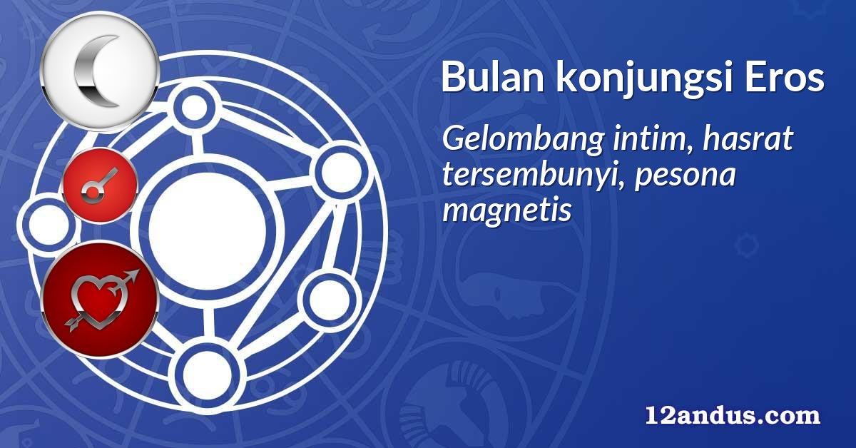 Bulan konjungsi Eros