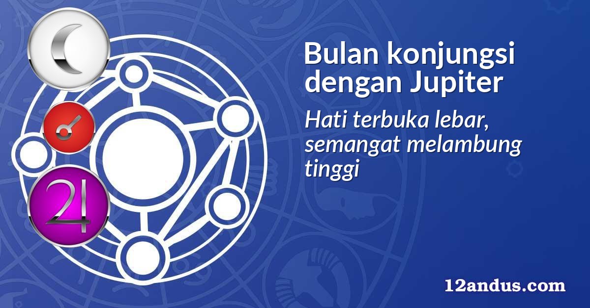 Bulan konjungsi dengan Jupiter
