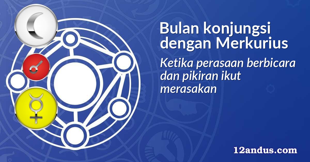 Bulan konjungsi dengan Merkurius