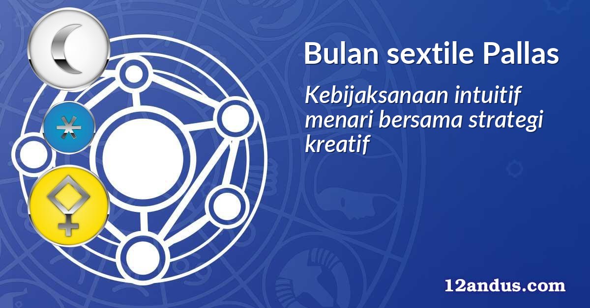 Bulan sextile Pallas